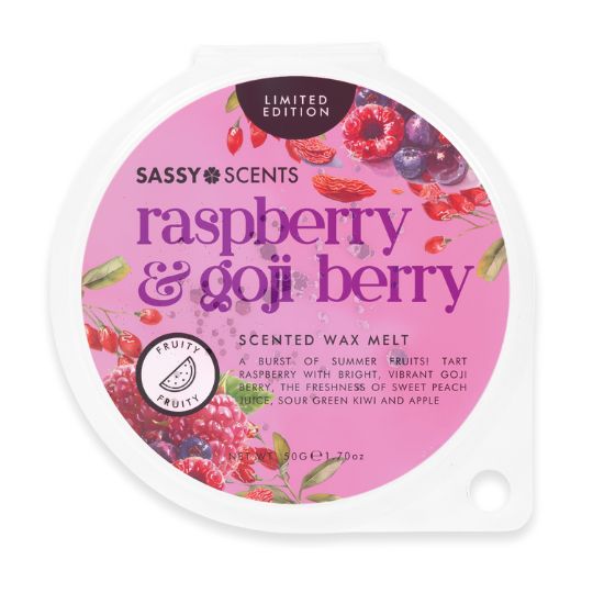 Raspberry & Goji Berry Wax Melt - Sassy Shop Wax