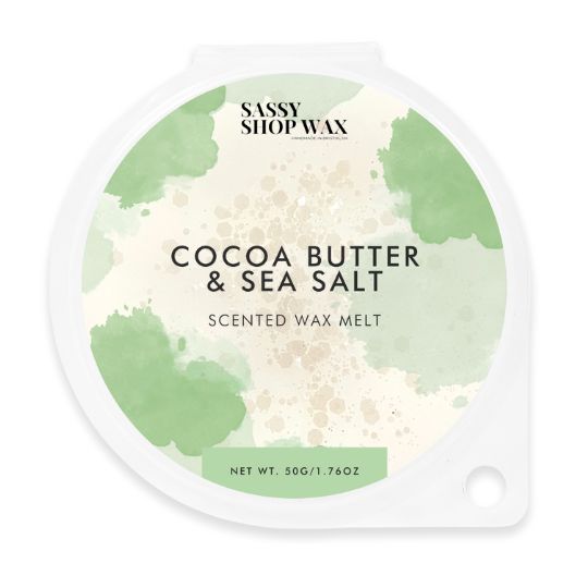 Cocoa Butter & Sea Salt Wax Melt - Sassy Shop Wax