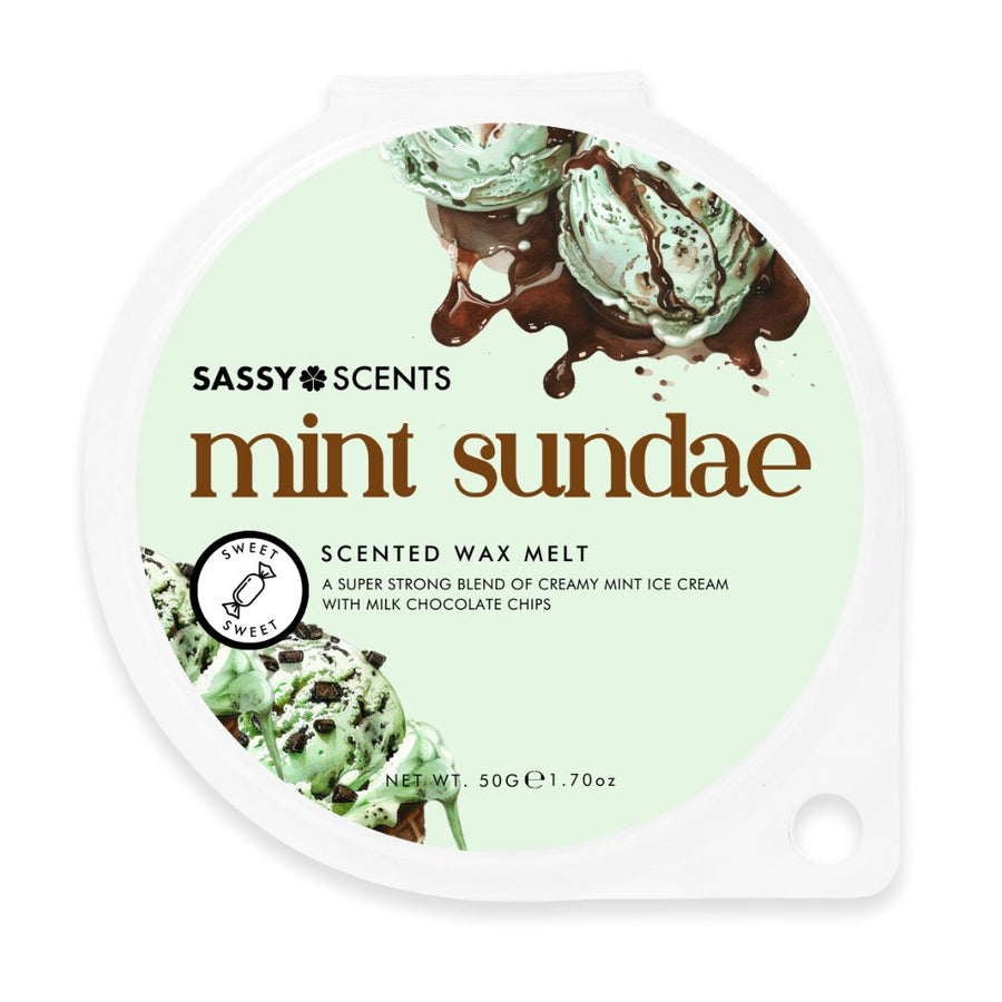 Mint Sundae Wax Melt - Sassy Shop Wax