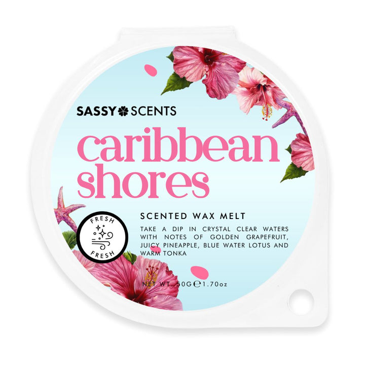 Caribbean Shores Wax Melt - Sassy Shop Wax