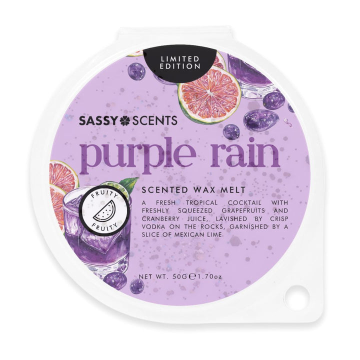 Purple Rain Wax Melt - Sassy Shop Wax