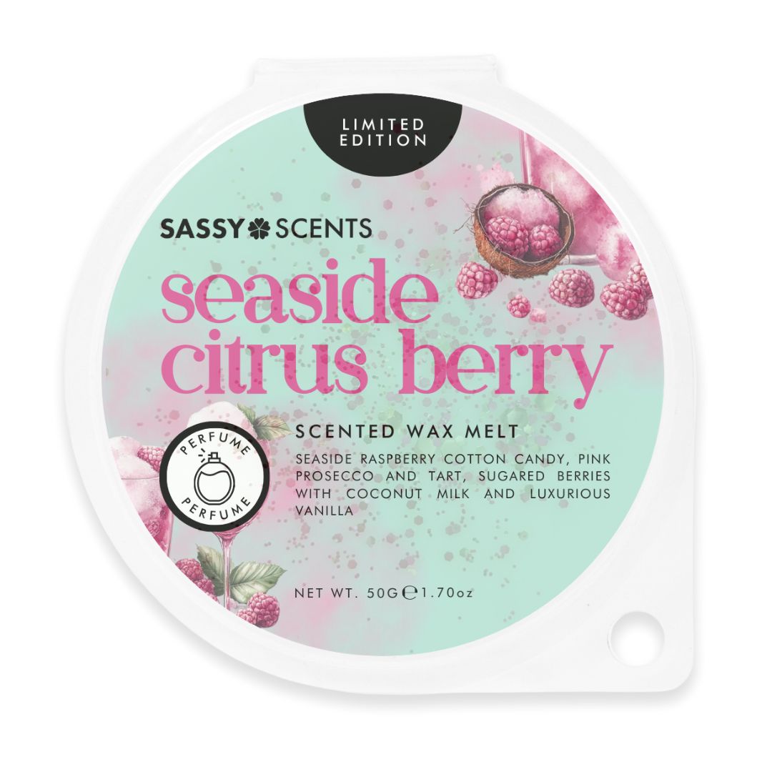 Seaside & Citrus Berry Wax Melt - Sassy Shop Wax