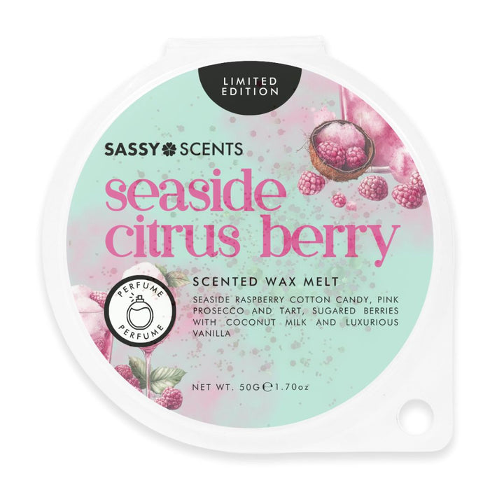 Seaside & Citrus Berry Wax Melt - Sassy Shop Wax