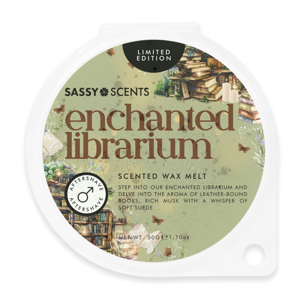 Enchanted Librarium Wax Melt - Sassy Shop Wax