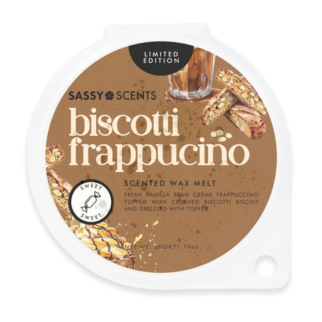 Biscotti Frappuccino Wax Melt - Sassy Shop Wax