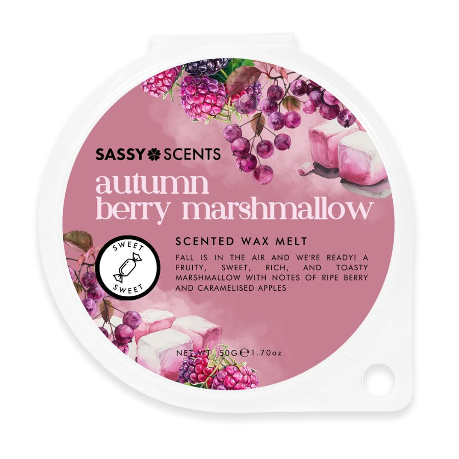 Autumn Berry Marshmallow Wax Melt - Sassy Shop Wax