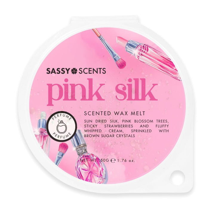 Pink Silk Wax Melt - Sassy Shop Wax