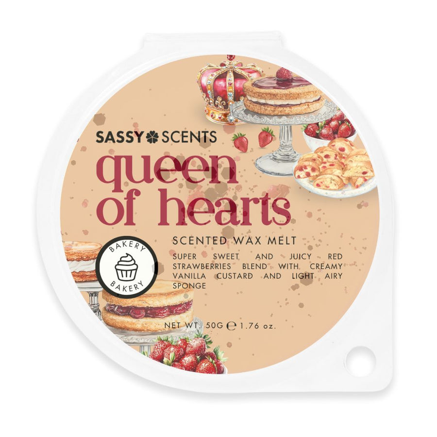 Queen of Hearts Wax Melt - Sassy Shop Wax