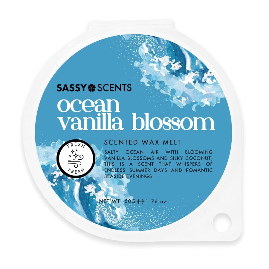 Ocean Vanilla Blossom Wax Melt - Sassy Shop Wax