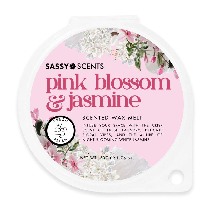 Pink Blossom & Jasmine Wax Melt - Sassy Shop Wax