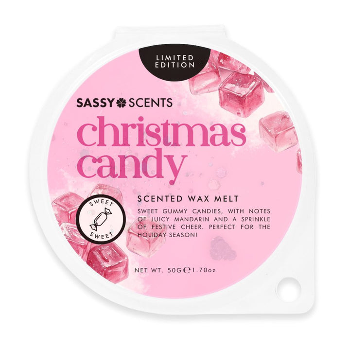 Christmas Candy Wax Melt - Sassy Shop Wax