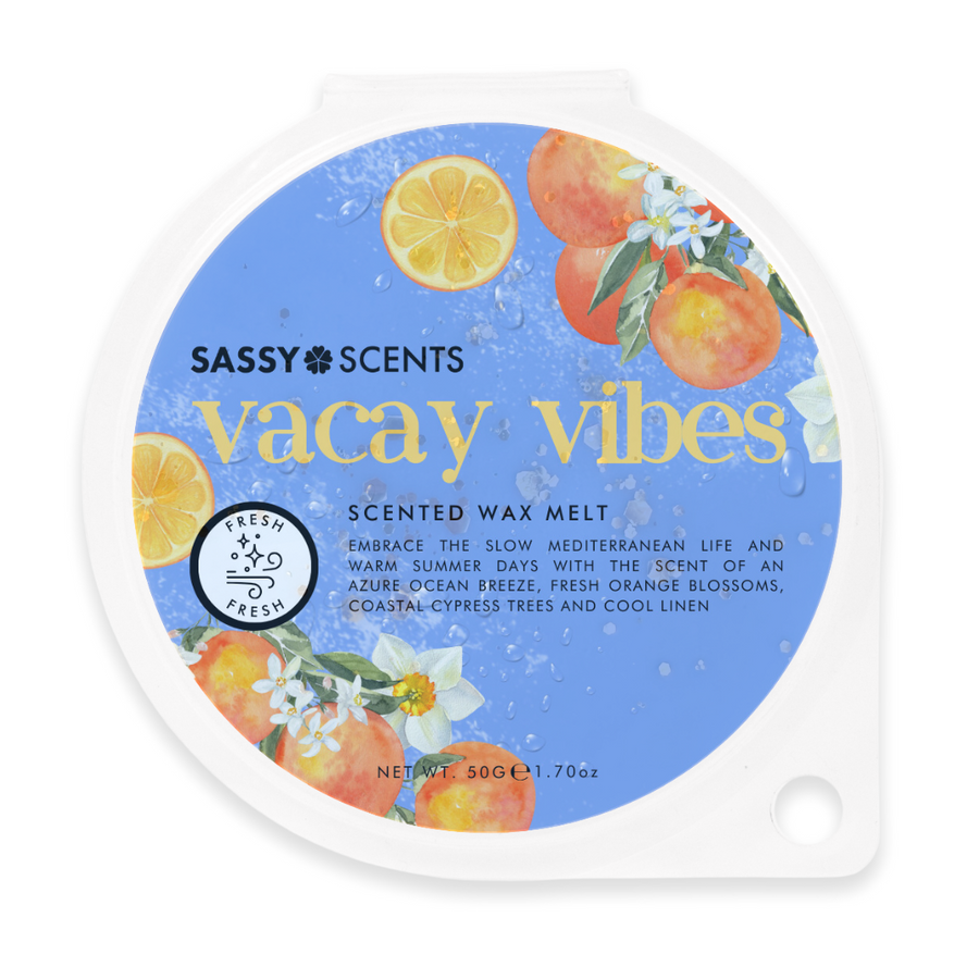 Vacay Vibes Wax Melt - Sassy Shop Wax