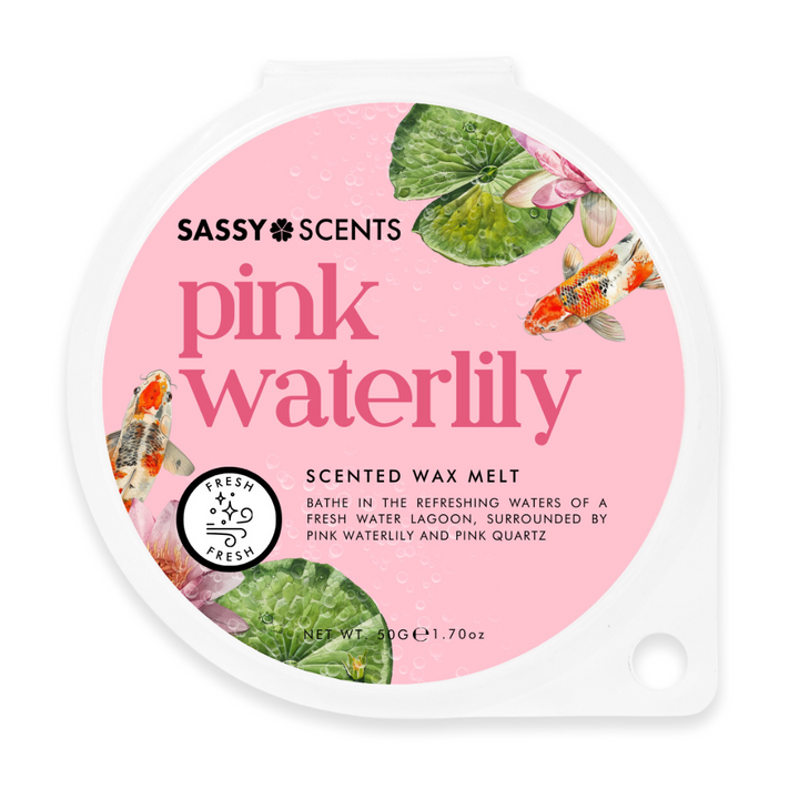 Pink Waterlily Wax Melt - Sassy Shop Wax