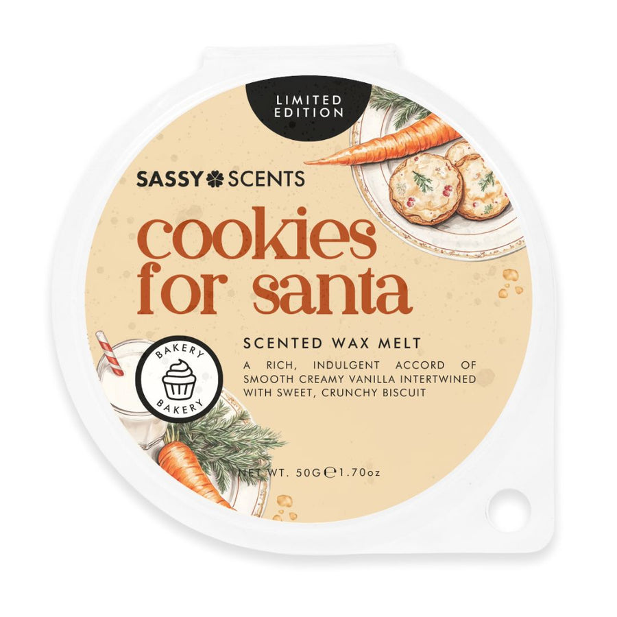 Cookies for Santa Wax Melt - Sassy Shop Wax