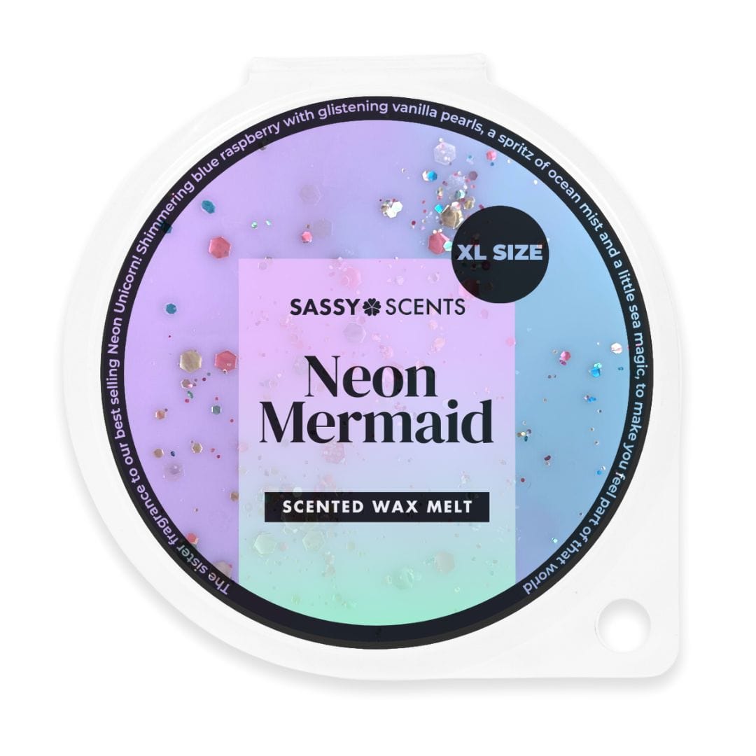 Neon Mermaid XL Wax Melt - Sassy Shop Wax