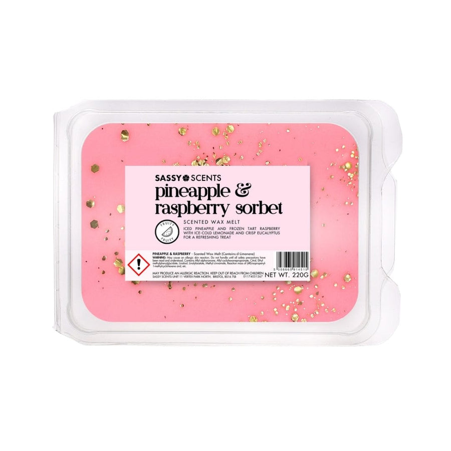 Pineapple & Raspberry Sorbet Small Tub - Sassy Shop Wax
