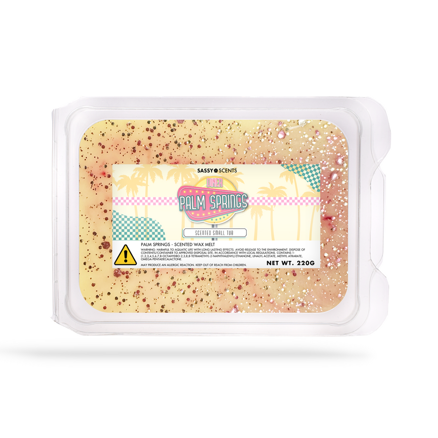 Palm Springs Small Tub - Sassy Shop Wax