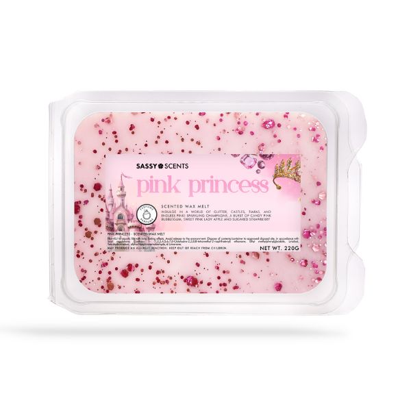 Pink Princess Small Tub - Sassy Shop Wax