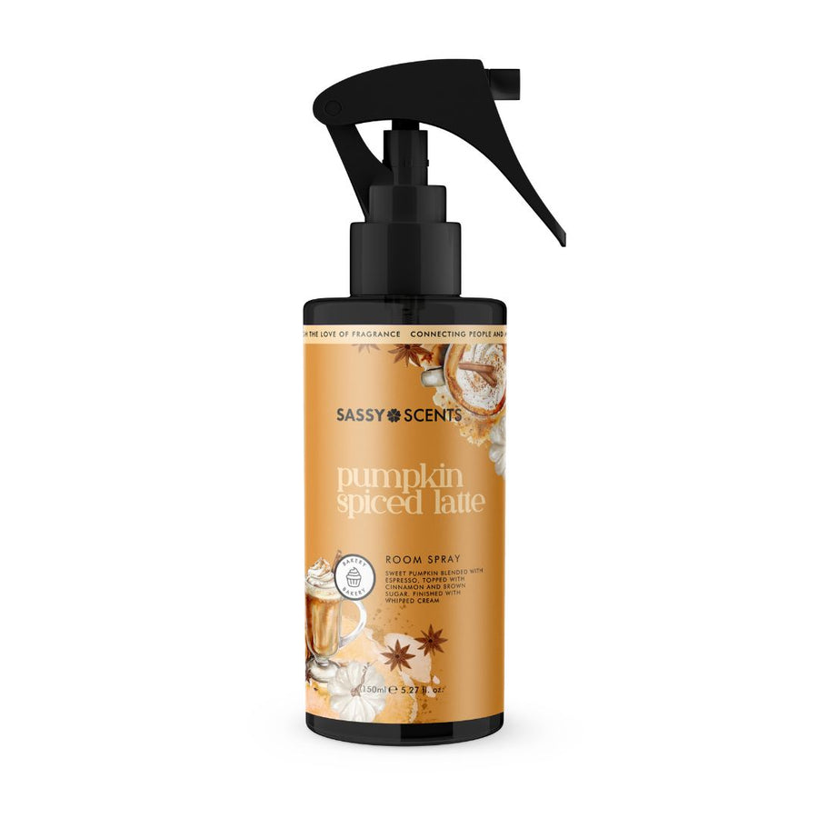 Pumpkin Spiced Latte Room Spray - Sassy Shop Wax