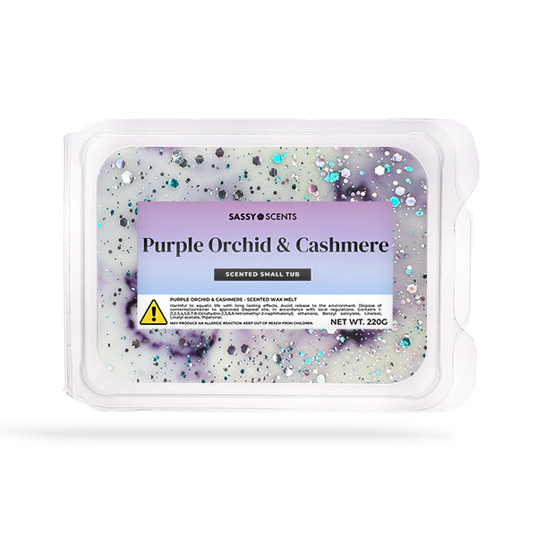 Purple Orchid & Cashmere Small Tub - Sassy Shop Wax