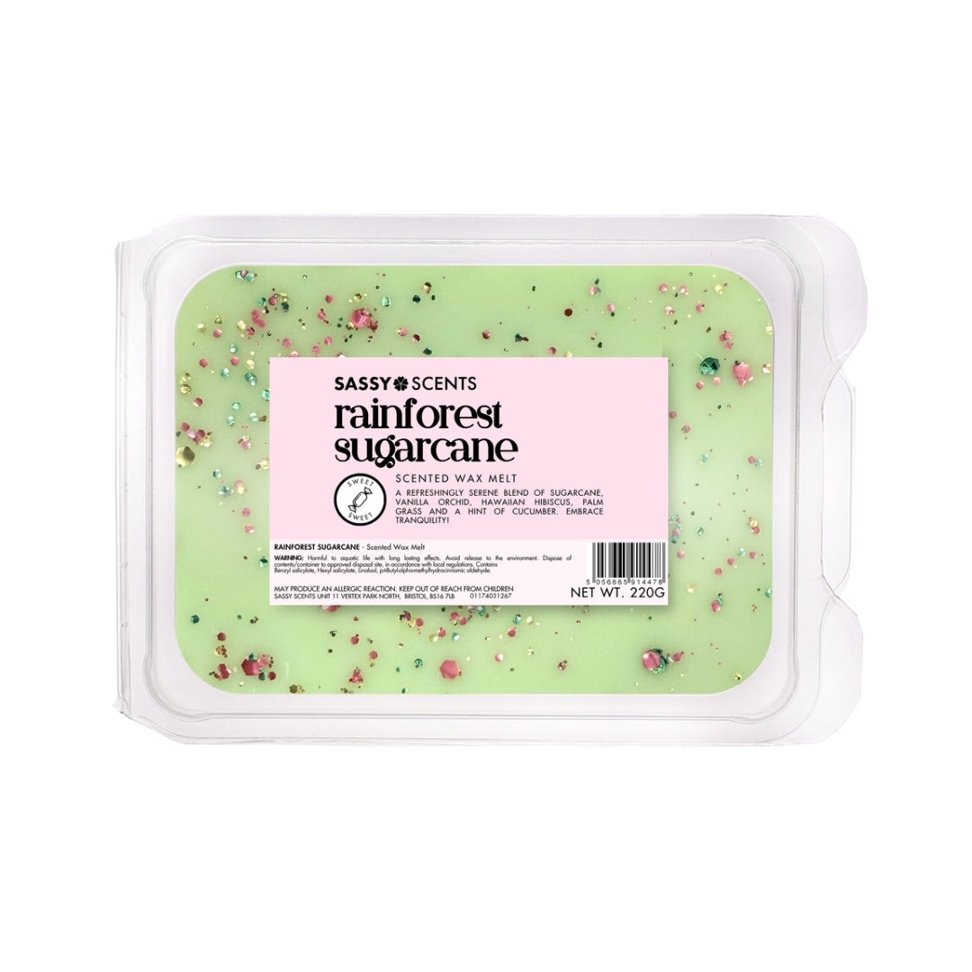Rainforest Sugarcane Small Tub - Sassy Shop Wax