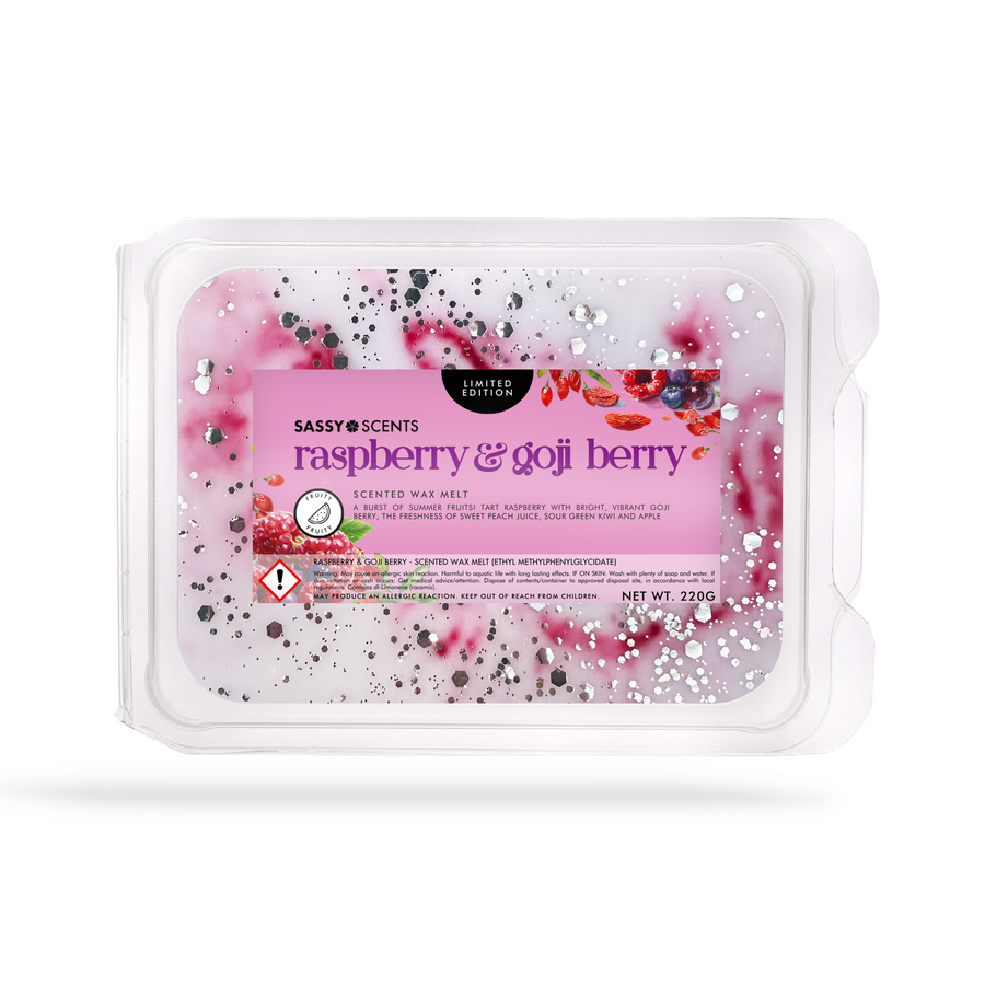 Raspberry & Goji Berry Small Tub - Sassy Shop Wax