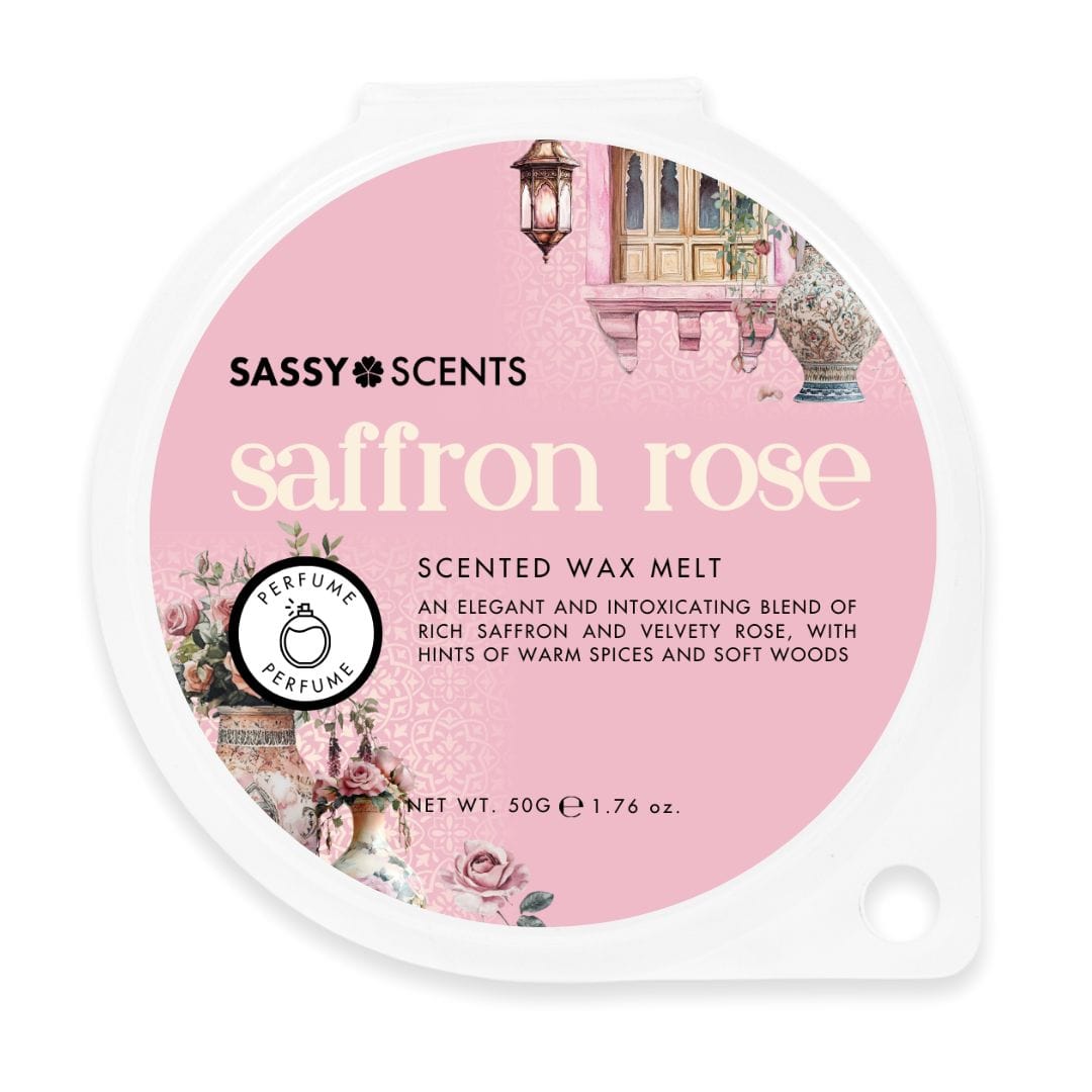Saffron Rose Wax Melt - Sassy Shop Wax