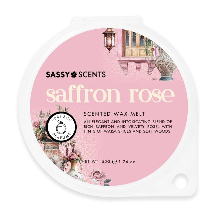 Saffron Rose Wax Melt - Sassy Shop Wax