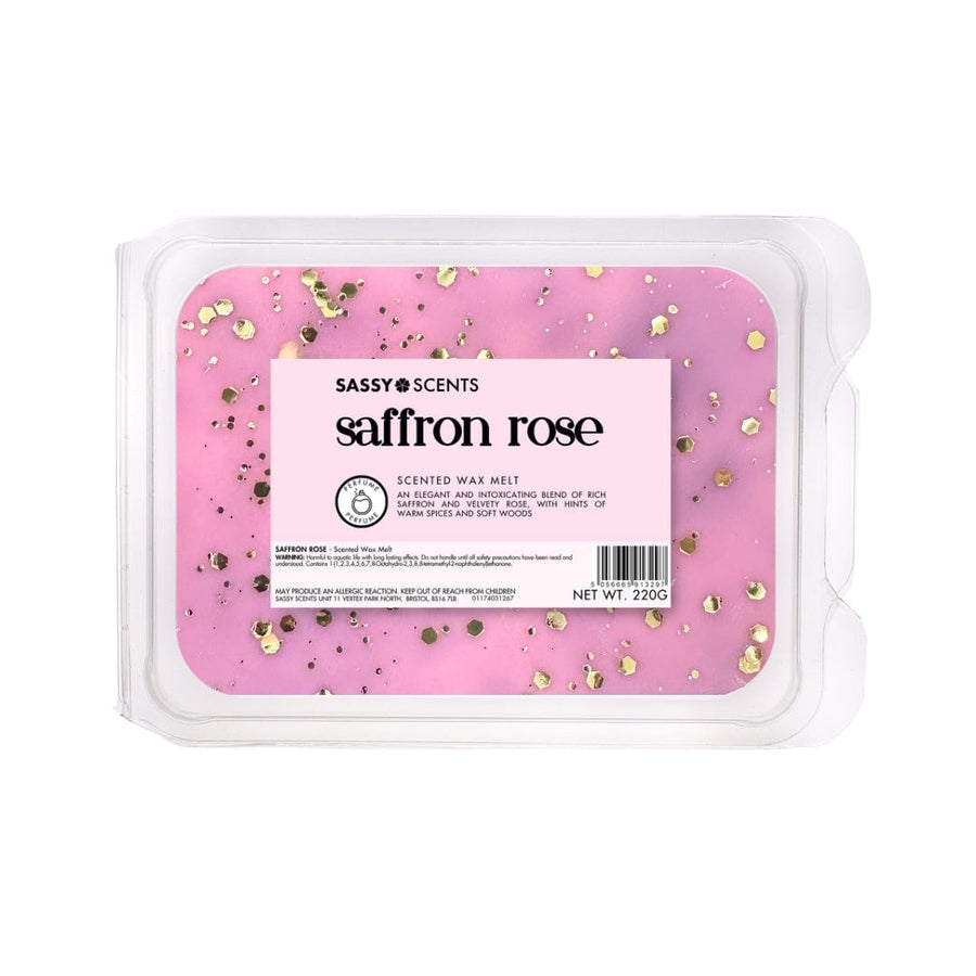 Saffron Rose Small Tub - Sassy Shop Wax