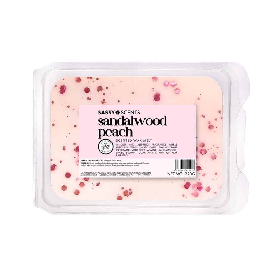 Sandalwood Peach Small Tub - Sassy Shop Wax
