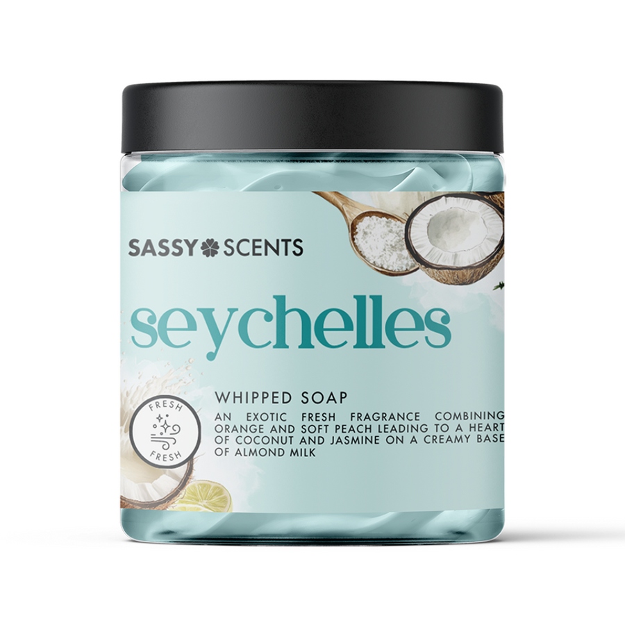 Seychelles Whipped Soap - Sassy Shop Wax