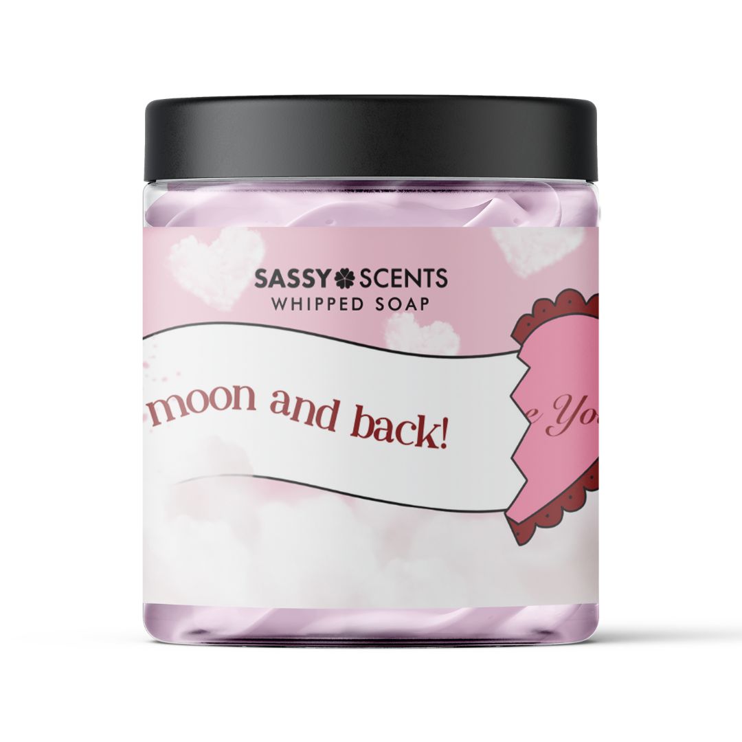 I Love You Two Pack of Whipped Soaps - Sassy Shop Wax