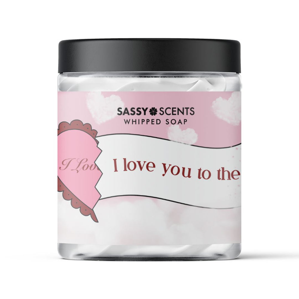 I Love You Two Pack of Whipped Soaps - Sassy Shop Wax