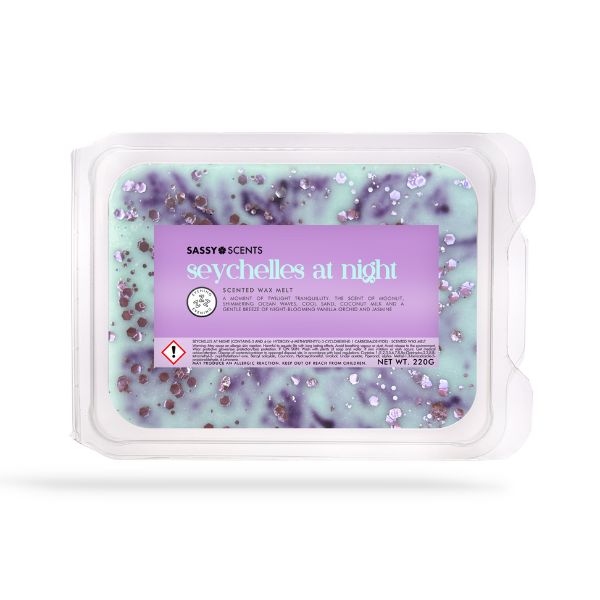 Seychelles at Night Small Tub - Sassy Shop Wax