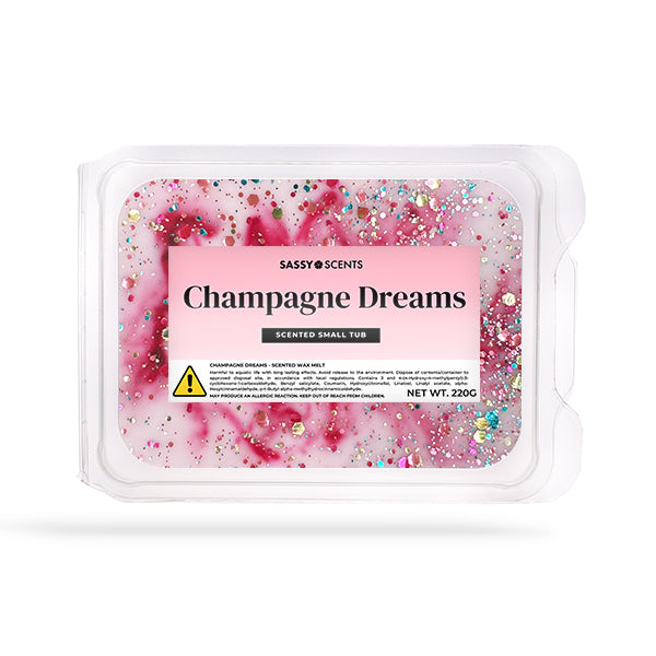 Champagne Dreams Small Tub - Sassy Shop Wax