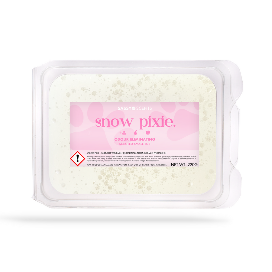 Snow Pixie Odour Eliminating Small Tub - Sassy Shop Wax