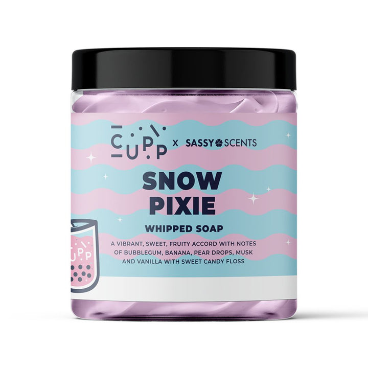 Sassy x CUPP Snow Pixie Whipped Soap - Sassy Shop Wax