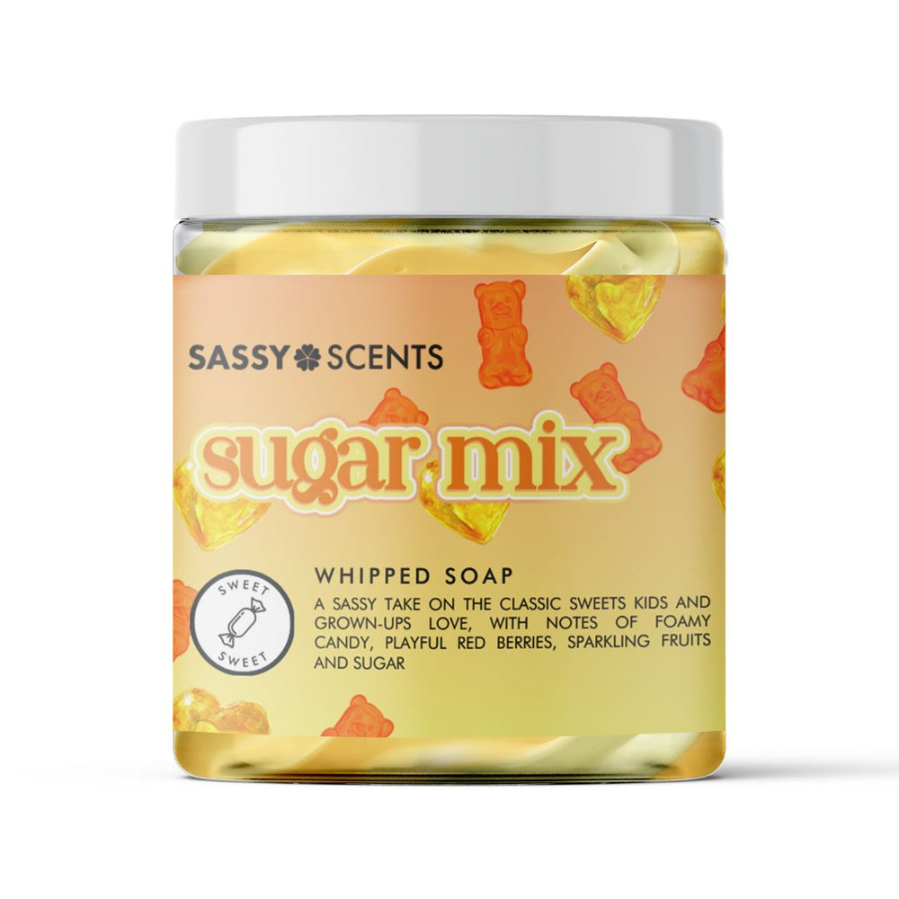 Sugar Mix Whipped Soap - Sassy Shop Wax