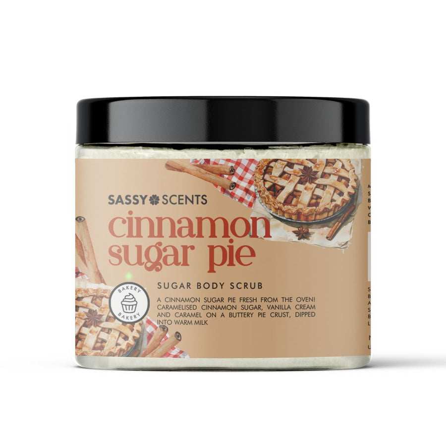 Cinnamon Sugar Pie Sugar Body Scrub - Sassy Shop Wax