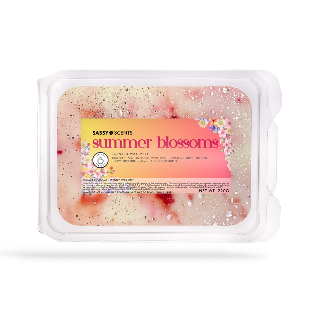 Summer Blossoms Small Tub - Sassy Shop Wax