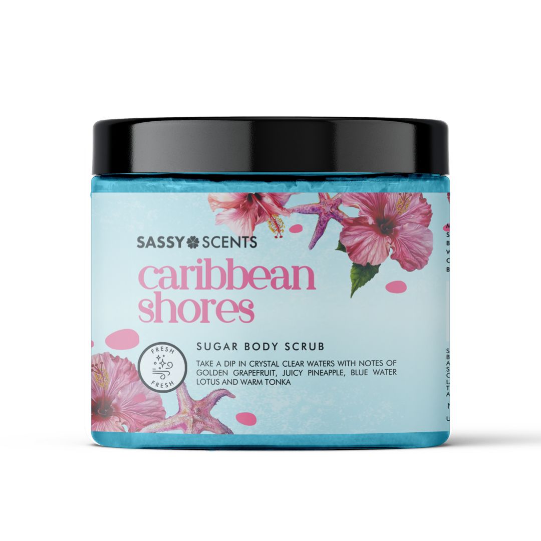 Caribbean Shores Sugar Body Scrub - Sassy Shop Wax