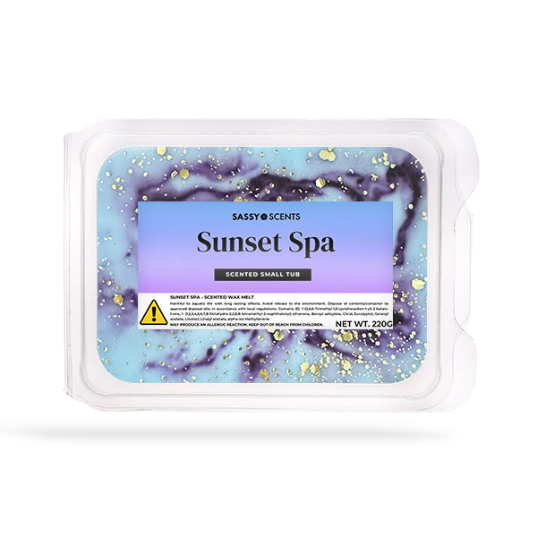 Sunset Spa Small Tub - Sassy Shop Wax