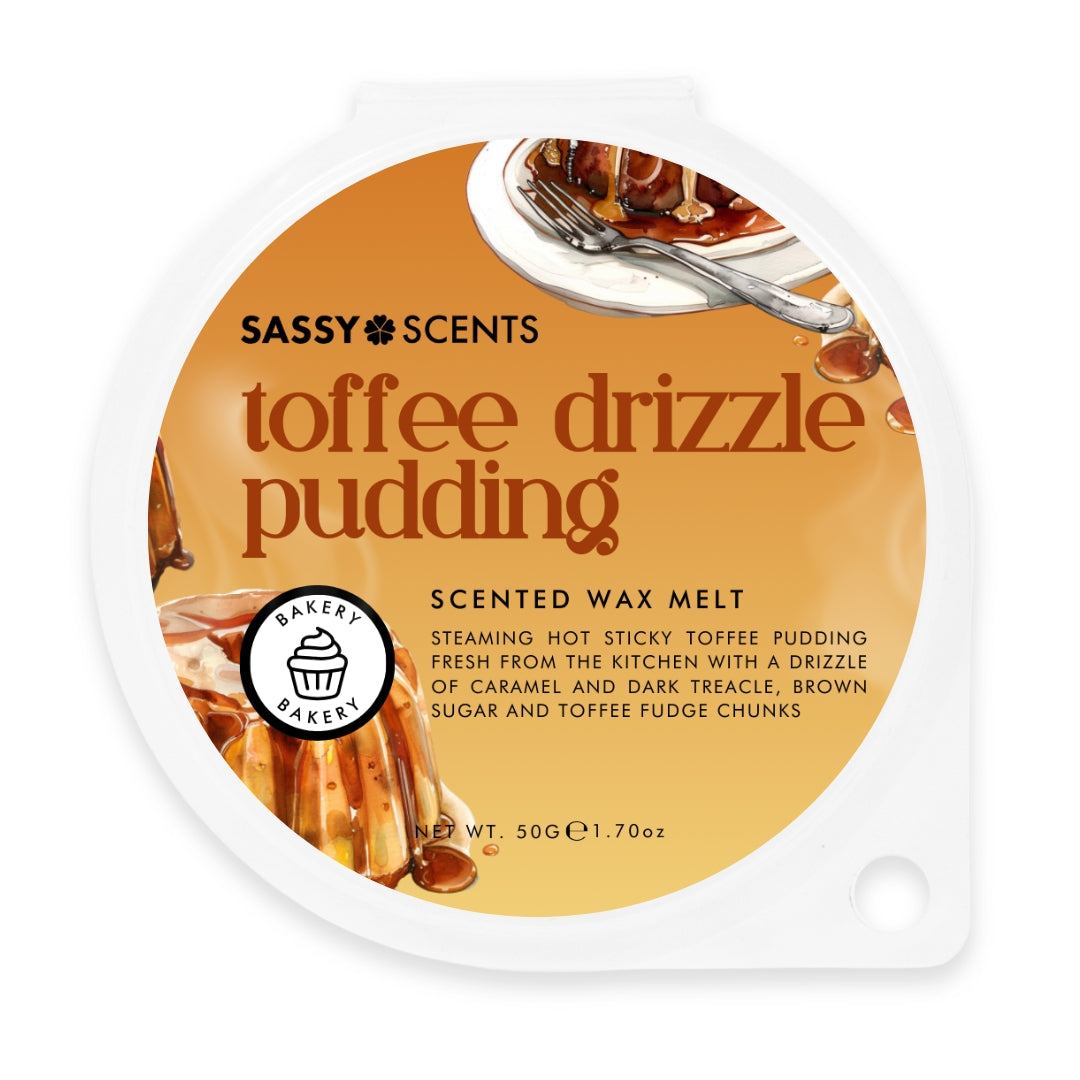 Toffee Drizzle Pudding Wax Melt - Sassy Shop Wax