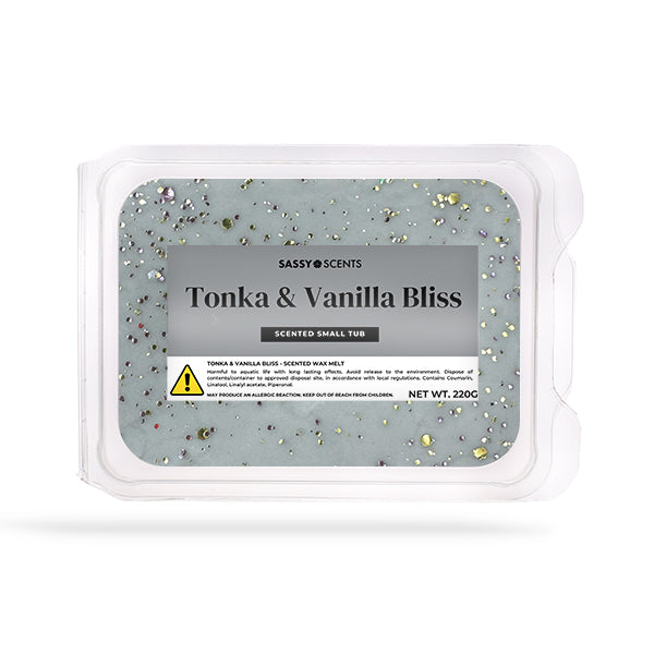 Tonka & Vanilla Bliss Small Tub - Sassy Shop Wax