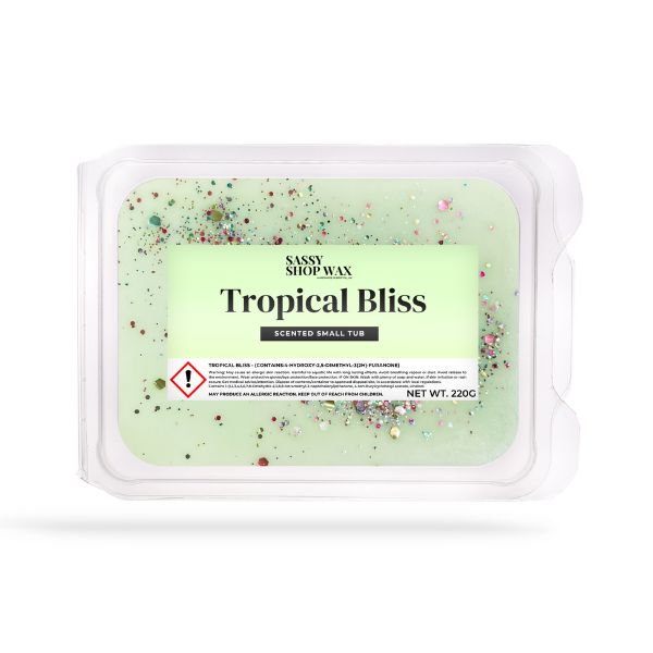 Tropical Bliss Small Tub - Sassy Shop Wax