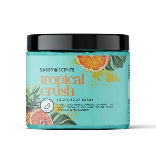 Tropical Crush Sugar Body Scrub - Sassy Shop Wax