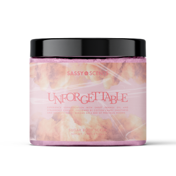 Unforgettable Sugar Body Scrub - Sassy Shop Wax