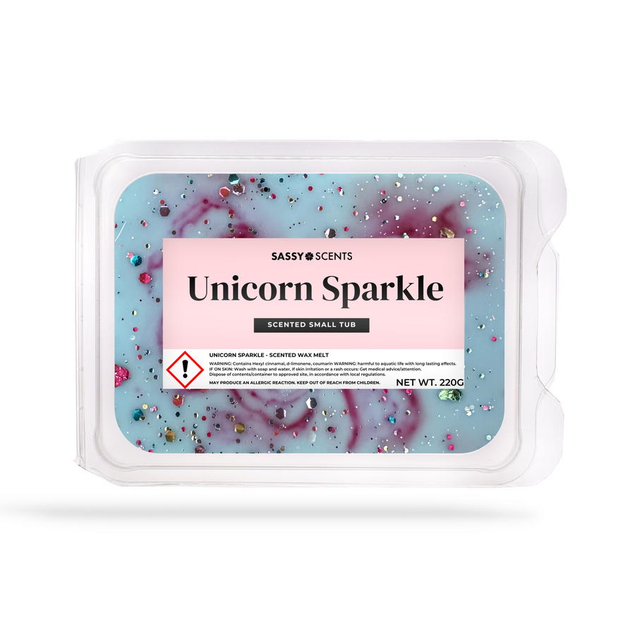 Unicorn Sparkle Small Tub - Sassy Shop Wax