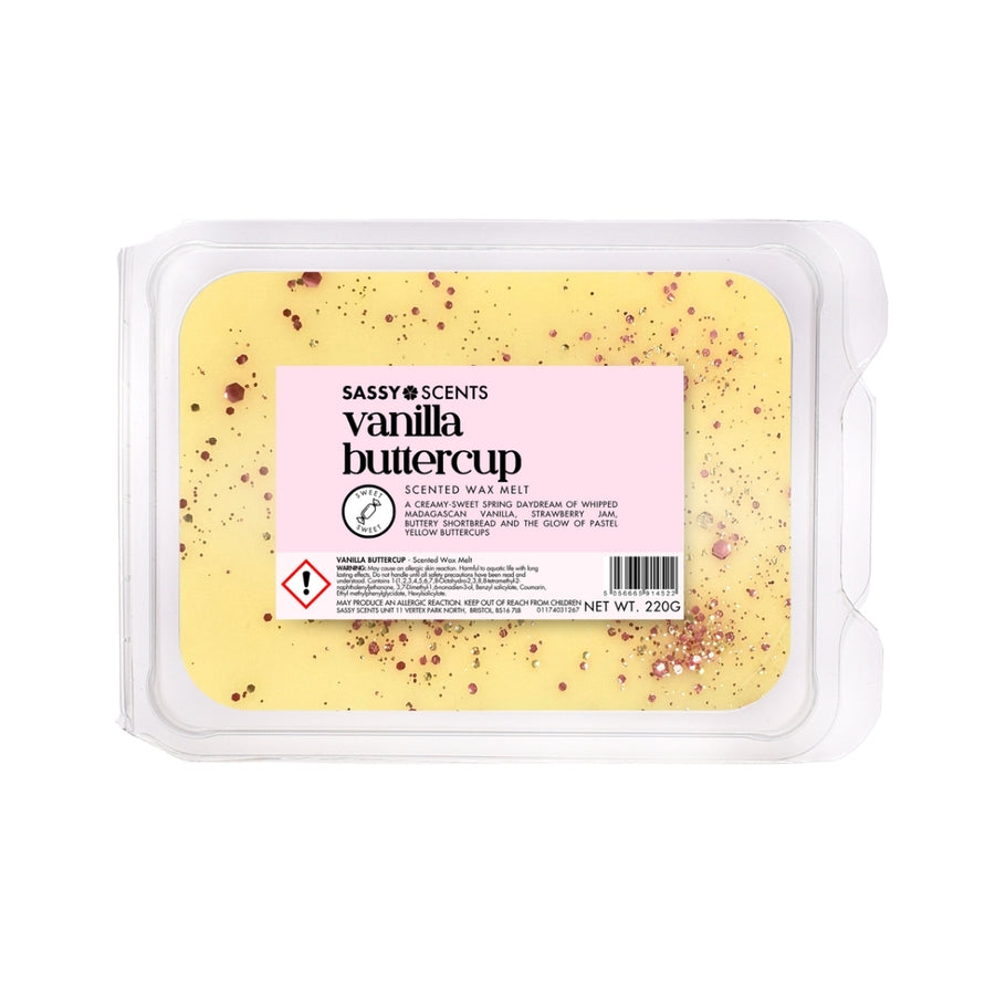 Vanilla Buttercup Small Tub - Sassy Shop Wax