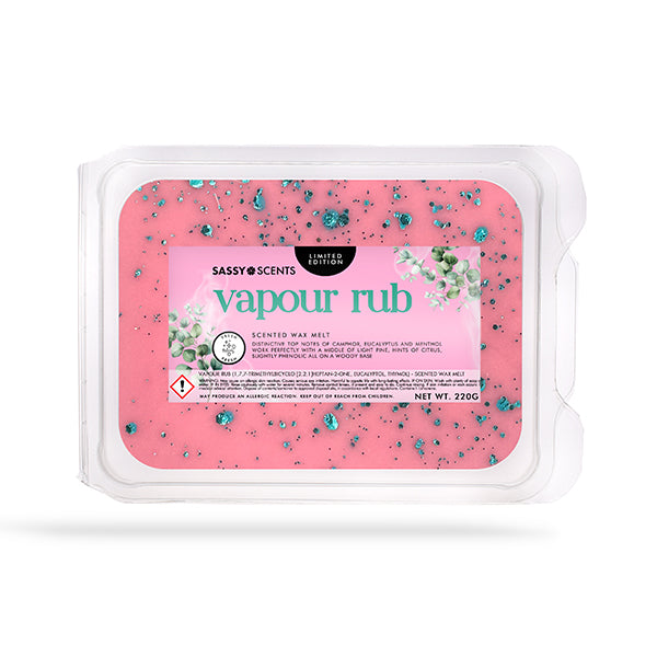 Vapour Rub Small Tub - Sassy Shop Wax